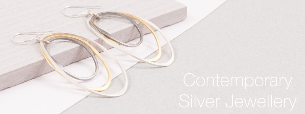 Silver Wave Earrings, Sterling Silver Squiggle ... - Folksy