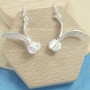 Silver Seedpod Earrings