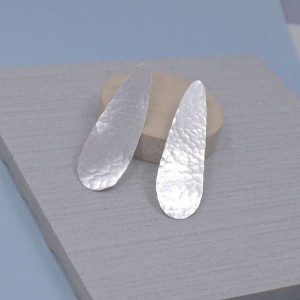 Silver Colne Stud Earrings