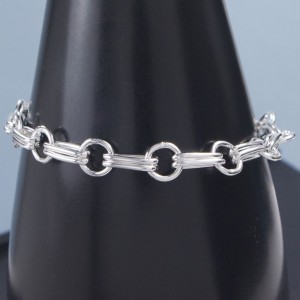 Silver Paperchase Bracelet