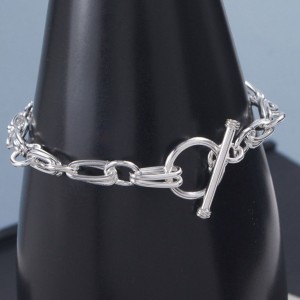 Silver Paperchase Bracelet