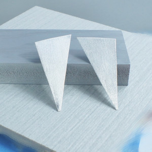 Silver Obtuse Studs